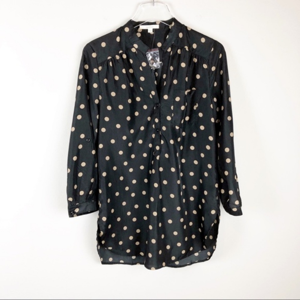 ModCloth | NWOT Hosting Weekend Polka Dot Tunic - Picture 4 of 7